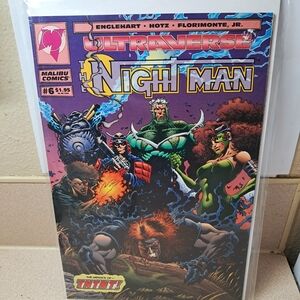 Ultraverse Night Man Comic Book